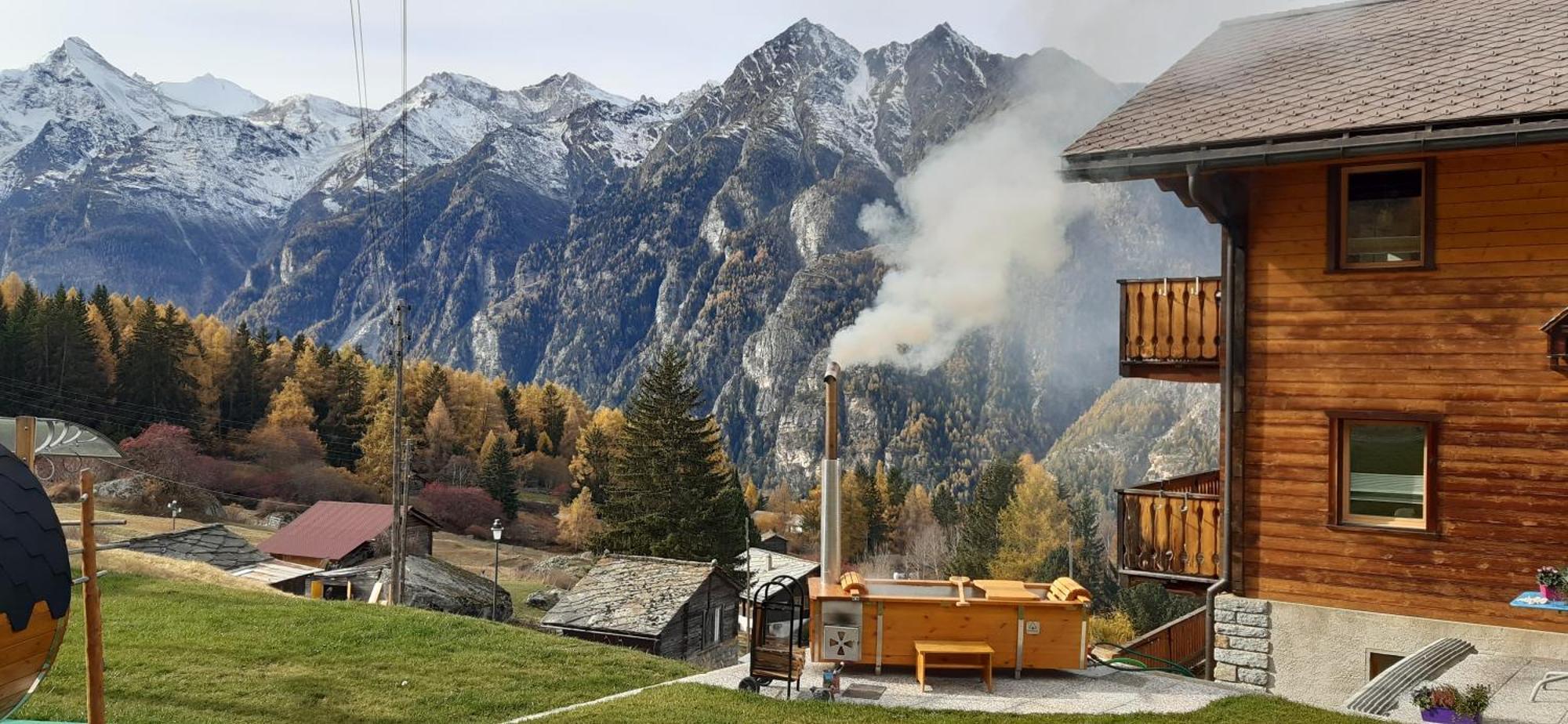 Riebe 331 Lägenhet Grächen Exteriör bild
